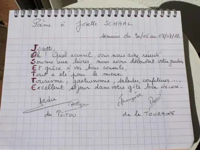 Plan de l'établissement Gîte cosy 