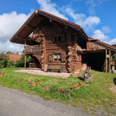 Fuste insolite avec balcon et terrasse dans les Vosges - FR-1-589-241