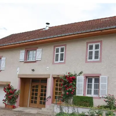 Gîte spacieux avec terrasse et cheminée près de Saint-Dié