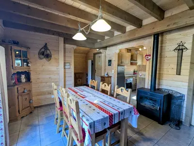 Plan de l'établissement Chalet cosy à La Bresse avec WIFI et parking, proche pistes - FR-1-589-310