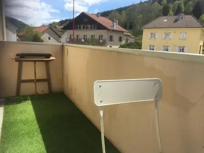Plan de l'établissement Appartement chaleureux avec garage & balcon au cœur de Gérardmer, proche lac & pistes - FR-1-589-338