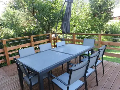 Balcon ou terrasse dans l'établissement Au nid douillet