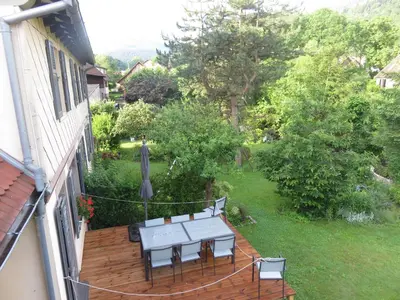 Jardin de l'établissement Au nid douillet
