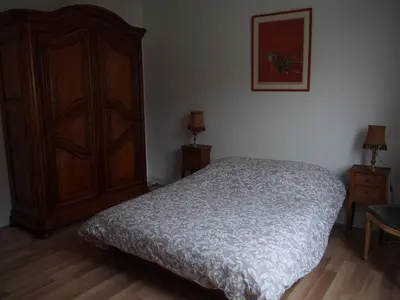 Un ou plusieurs lits dans un hébergement de l'établissement Gîte des Seigneurs 2