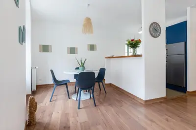 Cuisine ou kitchenette dans l'établissement My Colmar Homes - Le XIII