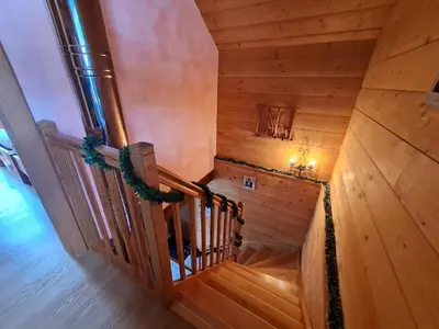 Plan de l'établissement Chalet chaleureux face aux pistes, proche Gérardmer, idéal pour famille, balcon et terrasse - FR-1-589-182