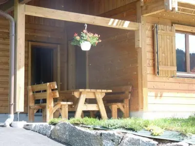 Plan de l'établissement Chalet chaleureux face aux pistes, proche Gérardmer, idéal pour famille, balcon et terrasse - FR-1-589-182