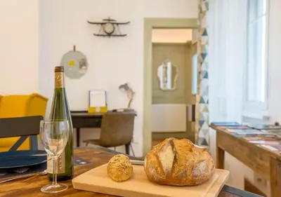 Plan de l'établissement Thann Colmar - 1 chambre - 5 pers - Parking