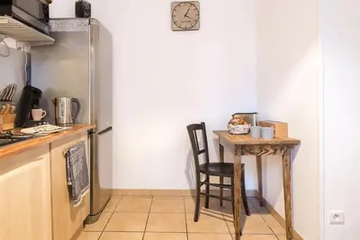 Cuisine ou kitchenette dans l'établissement Thann Colmar - 1 chambre - 5 pers - Parking