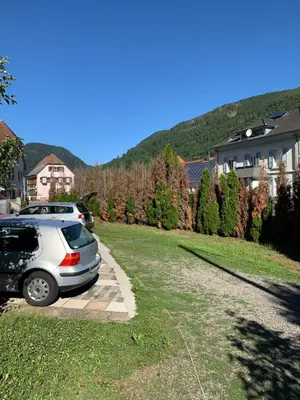 Paysage naturel près de le chalet