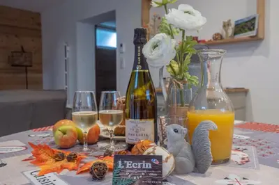 Nourriture dans la maison de vacances ou à proximité