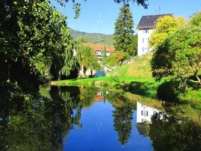 Paysage naturel près de la maison de vacances