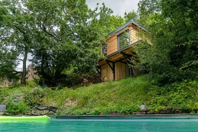 Paysage naturel près de la maison de vacances