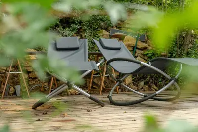 Plan de l'établissement Le Moonloft insolite Tiny-House dans les arbres & 1 séance de sauna pour 2 avec vue panoramique