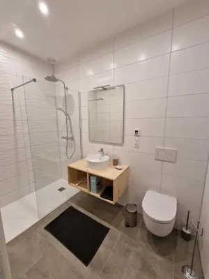 Salle de bains dans l'établissement LE 1 