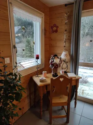 Plan de l'établissement chalet des pierres opalines