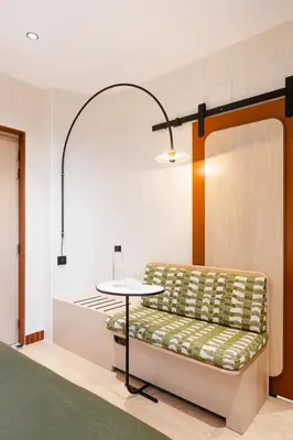 Un ou plusieurs lits dans un hébergement de l'établissement AUBERGE FRANKENBOURG