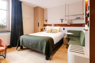 Un ou plusieurs lits dans un hébergement de l'établissement AUBERGE FRANKENBOURG