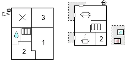 Plan de l'établissement Awesome Home In Basse-Sur-Le-Rupt