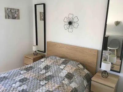 Un ou plusieurs lits dans un hébergement de l'établissement Au Coeur de Colmar