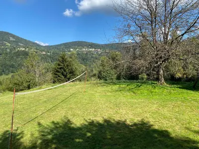 Paysage naturel près de le chalet