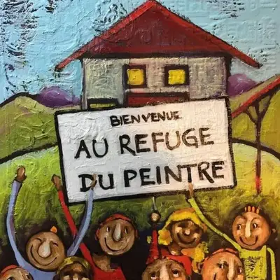 Le refuge du peintre