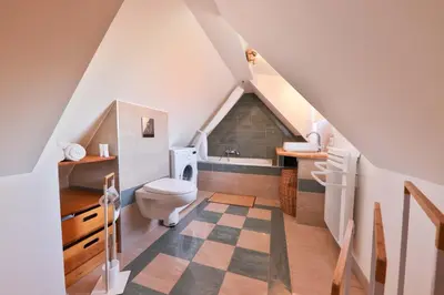 Coin salon dans l'établissement Gîte -Coup de Cœur- 3 étoiles