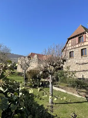 Paysage naturel près de la maison d'hôtes