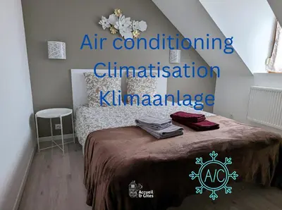 Plan de l'établissement Pro & Loisirs, 2 Chambres, Clim, WiFi