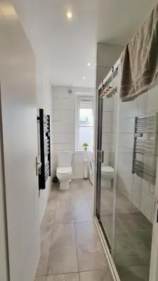 Salle de bains dans l'établissement Bulles de sommeil - Cozy - RBNB