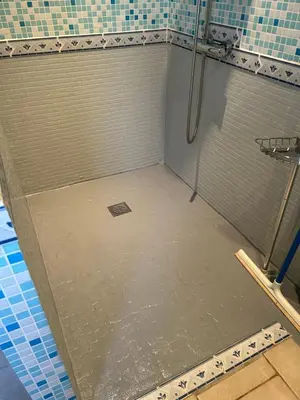 Salle de bains dans l'établissement La maison dans les prés