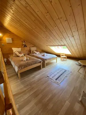 Plan de l'établissement Chalet Oxalys entre lacs et montagne, jacuzzi & sauna