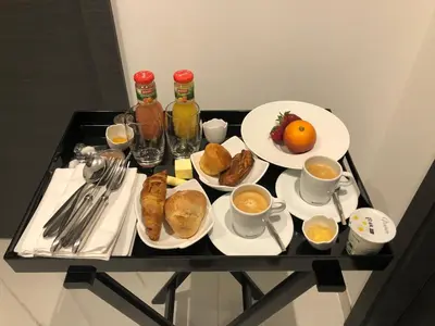 Nourriture dans la maison d'hôtes ou à proximité