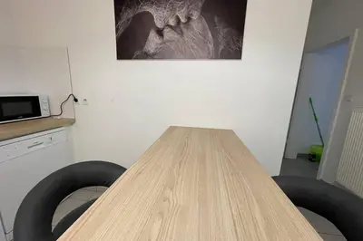 Cuisine ou kitchenette dans l'établissement Esprit Luxe .... au coeur de Mulhouse