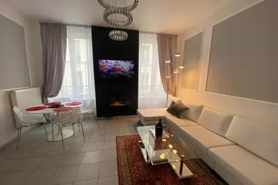 Coin salon dans l'établissement Esprit Luxe .... au coeur de Mulhouse