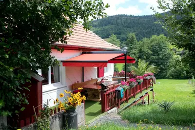 Paysage naturel près de la maison de vacances