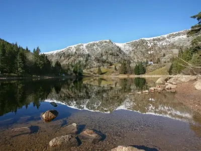 Paysage naturel près de la maison de vacances