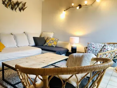 Un ou plusieurs lits dans un hébergement de l'établissement Chalet chaleureux à Gérardmer, vue pistes, 4 pers. - FR-1-589-371