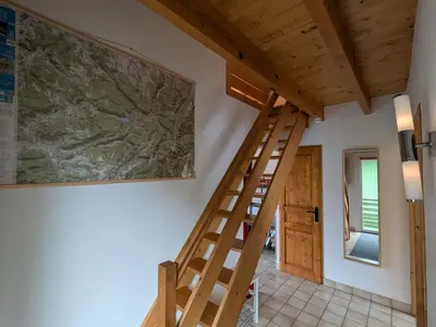 Plan de l'établissement Chalet chaleureux à Gérardmer, vue pistes, 4 pers. - FR-1-589-371