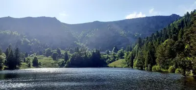 Paysage naturel près de la maison de vacances