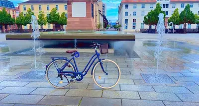 Vélo sur le terrain de l'établissement COSY LIVING ou dans les environs