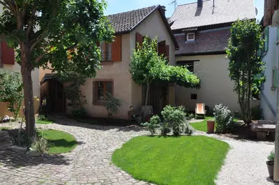 Jardin de l'établissement Au Grès des Vignes