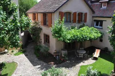 Jardin de l'établissement Au Grès des Vignes