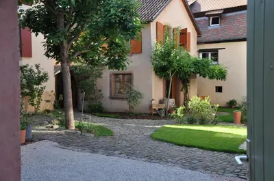 Jardin de l'établissement Au Grès des Vignes