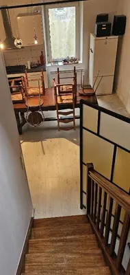 Cuisine ou kitchenette dans l'établissement Duplex de 120 m2 7 Pers-Centre-Parking Privé