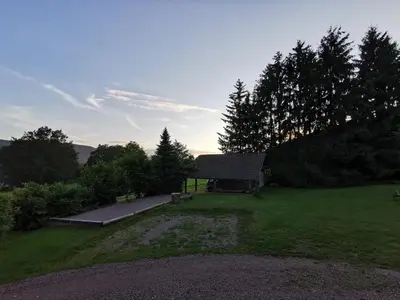 Paysage naturel près de la maison de vacances