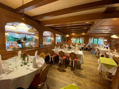 Restaurant ou autre lieu de restauration dans l'établissement Hotel Restaurant Le Petit Kohlberg