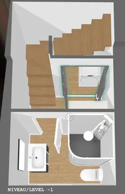 Plan de l'établissement Maisonnette Le Faubourg - CENTRE VILLE, TERRASSE ET NETFLIX