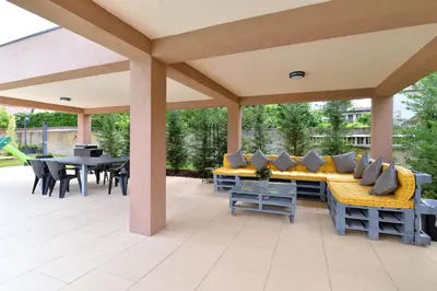Balcon ou terrasse dans l'établissement Chambres Vignes et Châteaux