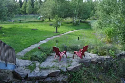 Jardin de l'établissement 